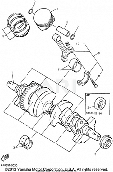 CRANKSHAFT PISTON