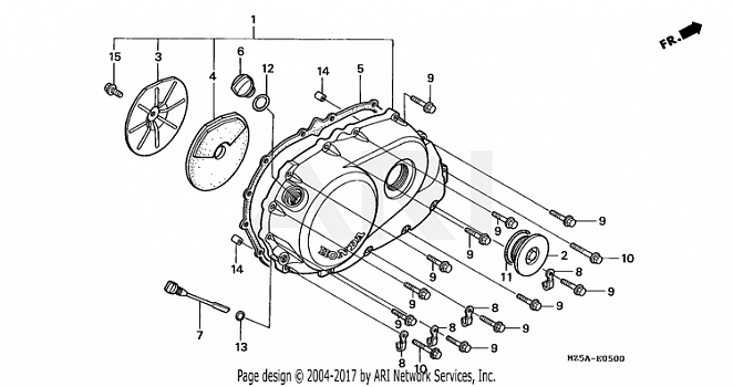 RIGHT CRANKCASE COVER