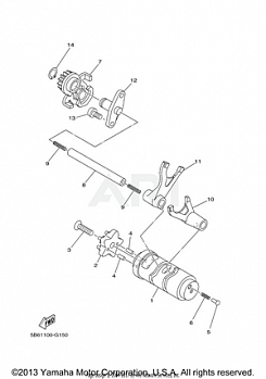 SHIFT CAM FORK