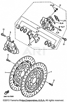 FRONT BRAKE CALIPER