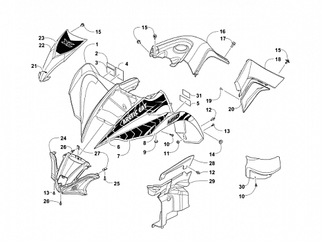 FRONT BODY ASSEMBLY