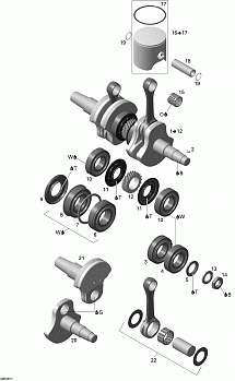 Crankshaft And Pistons