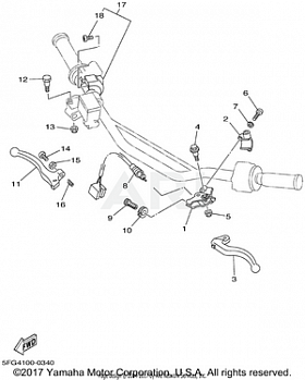 HANDLE SWITCH LEVER