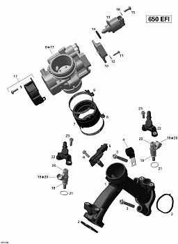 Air Intake Manifold And Throttle Body