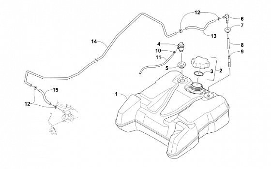 AUXILIARY GAS TANK ASSEMBLY