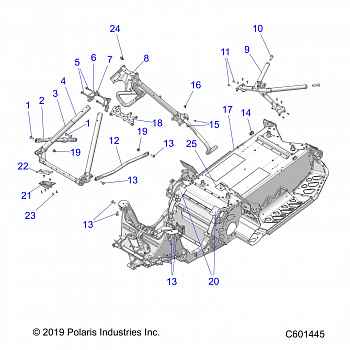 CHASSIS, CHASSIS ASM. and OVER STRUCTURE - S20DCH8RS ALL OPTIONS (C601445)