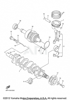 CRANKSHAFT PISTON