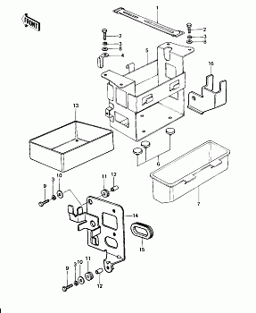 BATTERY CASE/TOOL CASE