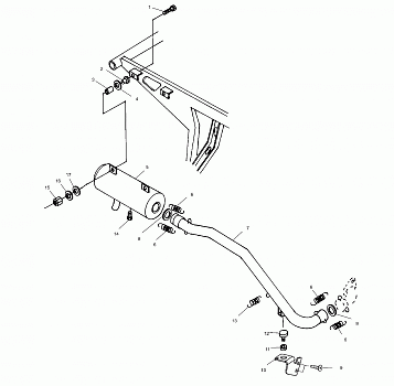 EXHAUST SYSTEM - A01BA50AA (4963716371A009)