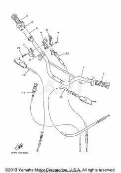 STEERING HANDLE CABLE