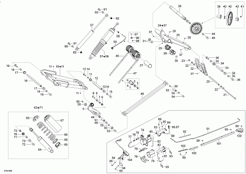 Rear Suspension - Upper Section - SE