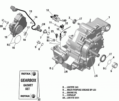 Gear Box And Components - 420684829 - XT