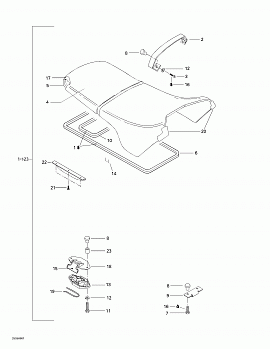 Seat And Engine Cover