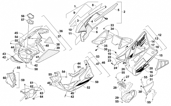 SKID PLATE AND SIDE PANEL ASSEMBLY