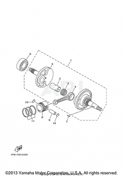 CRANKSHAFT PISTON