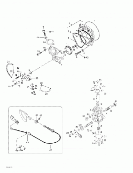 Oil Injection System, Oil Pump, Rotary Valve