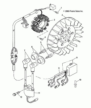 ENGINE, MAGNETO - S07NP5BS/BE (4997239723D03)