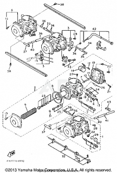 CARBURETOR CALIFORNIA MODEL ONLY