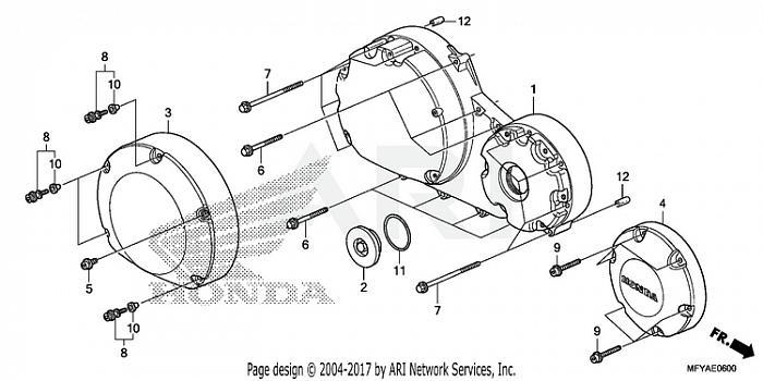 RIGHT CRANKCASE COVER