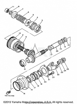 MIDDLE DRIVE GEAR