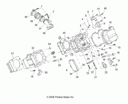 ENGINE, CYLINDER - R09HH50AG/AR (49RGRCYLINDER095004X4)