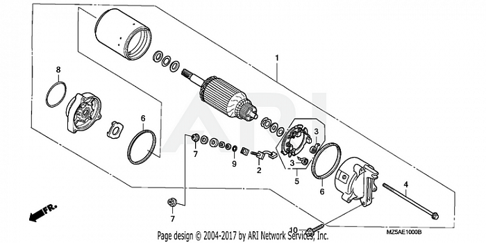 STARTING MOTOR