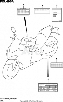 LABEL (GSX-S1000FAL9 E03)