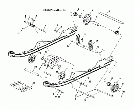 SUSPENSION - S06ND3AS (4997199719B08)