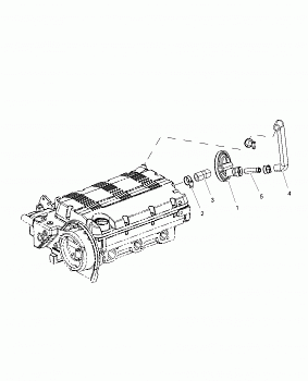 ENGINE, BREATHER SYSTEM - R16RTAD1A1/E1 (49RGRBREATHER15DSL)