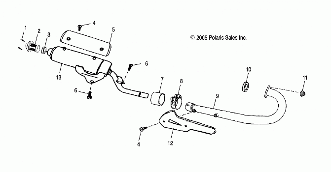 EXHAUST - A06SB20AA/AB (4999202799920279B02)