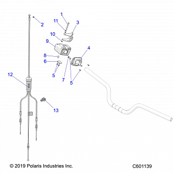 ENGINE, THROTTLE CONTROL ASM. - S20CEA5BSL (C601139)