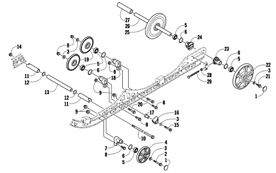 IDLER WHEEL ASSEMBLY