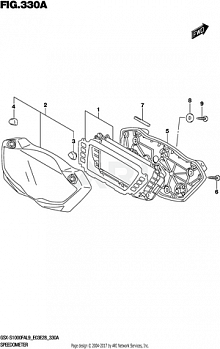 SPEEDOMETER (GSX-S1000FAL9 E03)