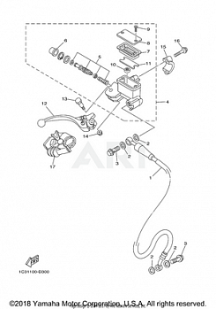 FRONT MASTER CYLINDER