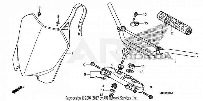 HANDLEBAR + TOP BRIDGE