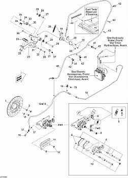 Hydraulic Brake, Rear SM5 Manual