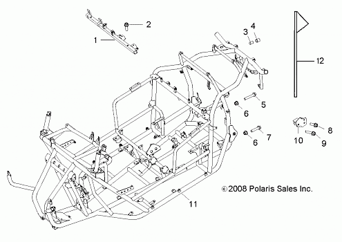 CHASSIS, FRAME - A09VA17AA/AD (49RGRFRAME09RZR170)