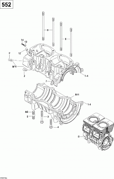 Crankcase (550)