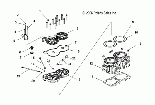 ENGINE, CYLINDER - S07PL7JS/JE (49SNOWCYLINDERCLEAN)