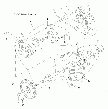 ENGINE, OIL SYSTEM and OIL PUMP - A12NG50AA (49OILPUMP11SCRAM)