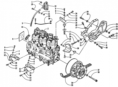 ENGINE AND RELATED PARTS (THC)
