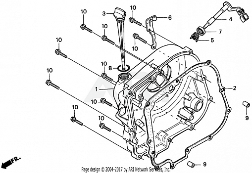 RIGHT CRANKCASE COVER