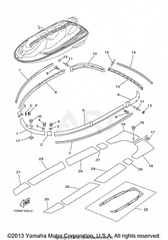 GUNWALE MAT