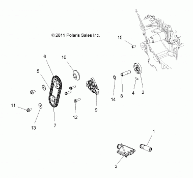 ENGINE, OIL PUMP - R14RH57AA/AC/AR/6EAZ (49RGROILPUMP12RZR570)