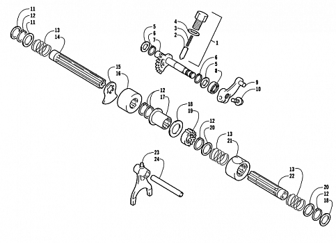 SECONDARY SHIFTING ASSEMBLY