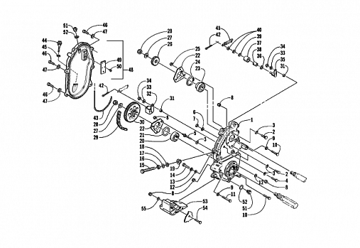 DRIVE/DROPCASE ASSEMBLY