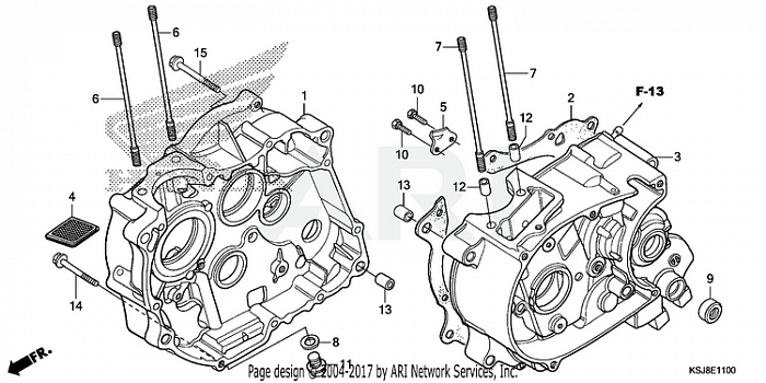 CRANKCASE (CRF80F)