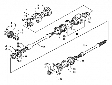 SECONDARY DRIVE ASSEMBLY