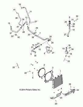 ENGINE, COOLING SYSTEM - A18DAA57F5 (49ATVCOOL15ACE570)