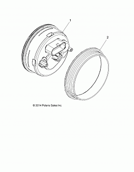 ELECTRICAL, GAUGES and INDICATORS - A15SVE95AW (49ATVGAUGES15SCRM1)